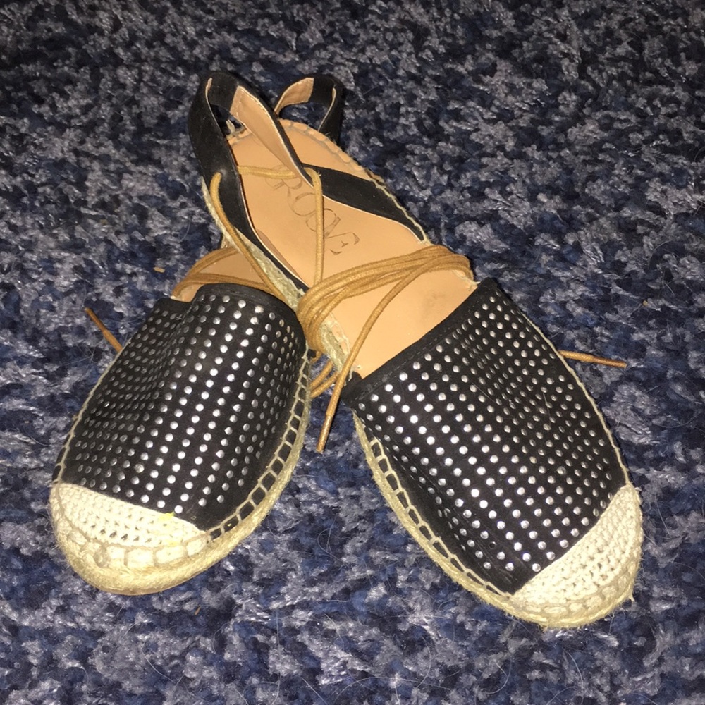 Lace up sandals